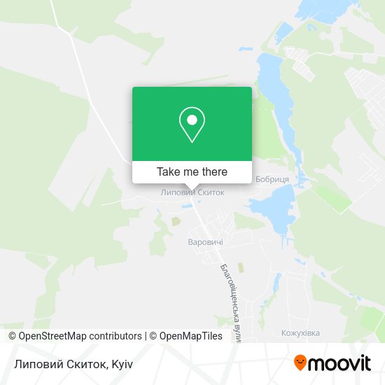 Липовий Скиток map