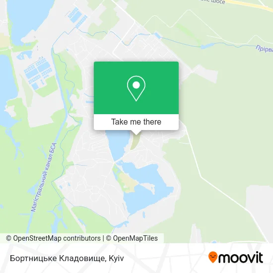 Бортницьке Кладовище map