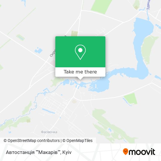 Автостанція ""Макарів"" map