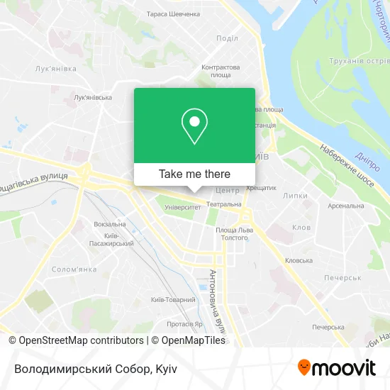 Володимирський Собор map