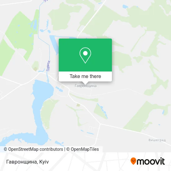 Карта Гавронщина