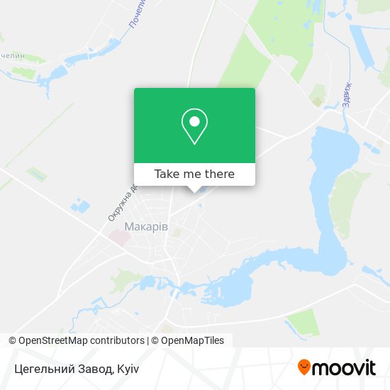 Цегельний Завод map