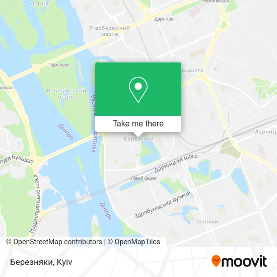 Карта Березняки