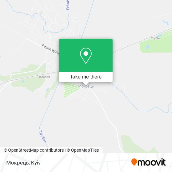 Мокрець map