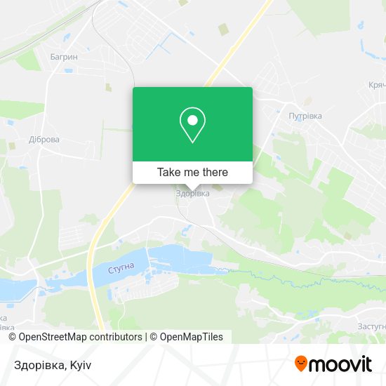 Здорівка map