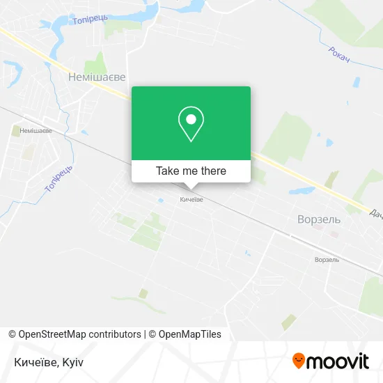 Кичеїве map