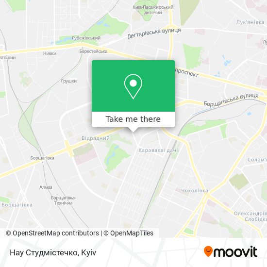 Нау Студмістечко map