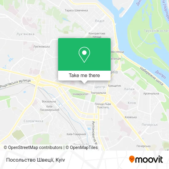 Посольство Швеції map