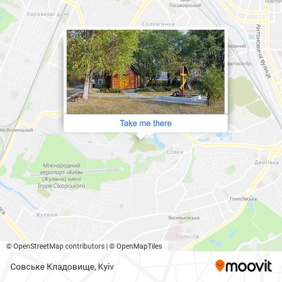 Совське Кладовище map
