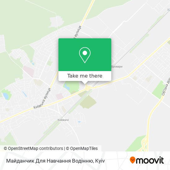 Майданчик Для Навчання Водінню map