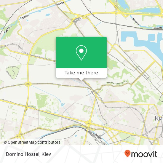 Domino Hostel map