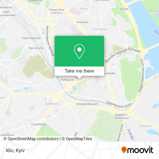 Карта Ібіс