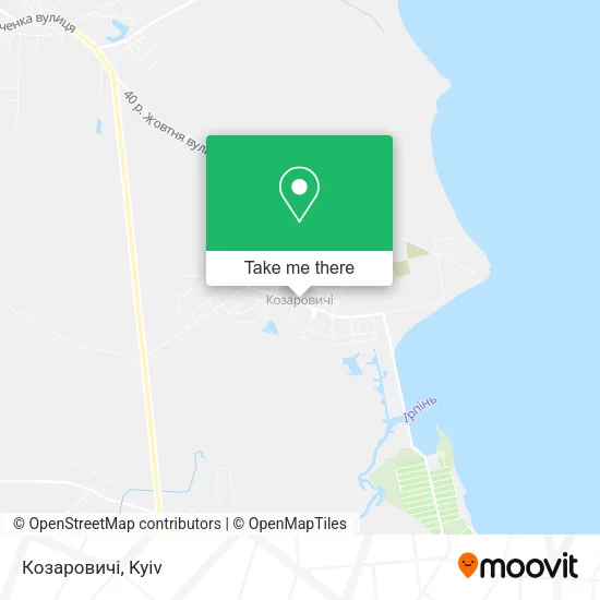Карта Козаровичі