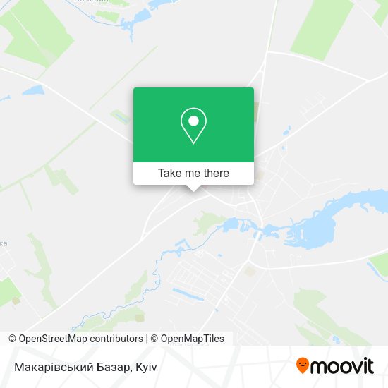 Карта Макарівський Базар