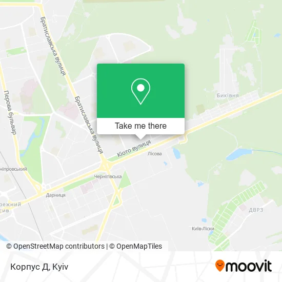 Карта Корпус Д