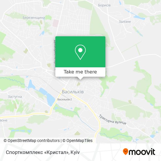 Спорткомплекс «Кристал» map