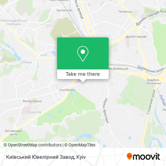 Київський Ювелірний Завод map