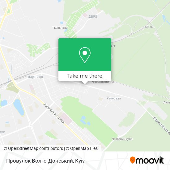 Провулок Волго-Донський map