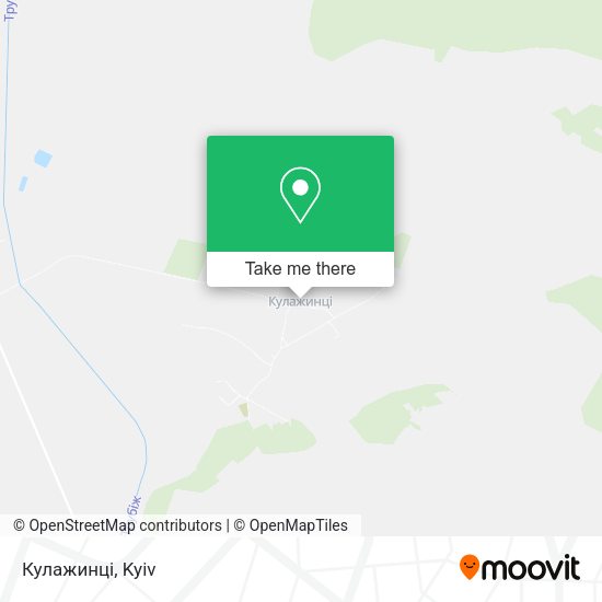 Карта Кулажинці