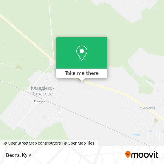 Карта Веста