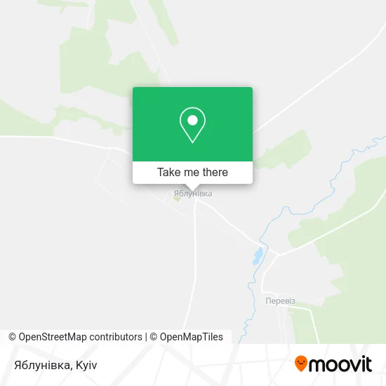 Карта Яблунівка
