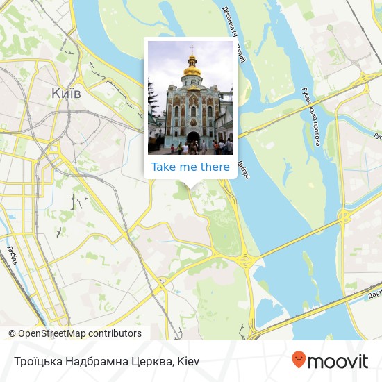 Троїцька Надбрамна Церква map