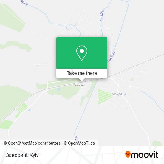 Заворичі map