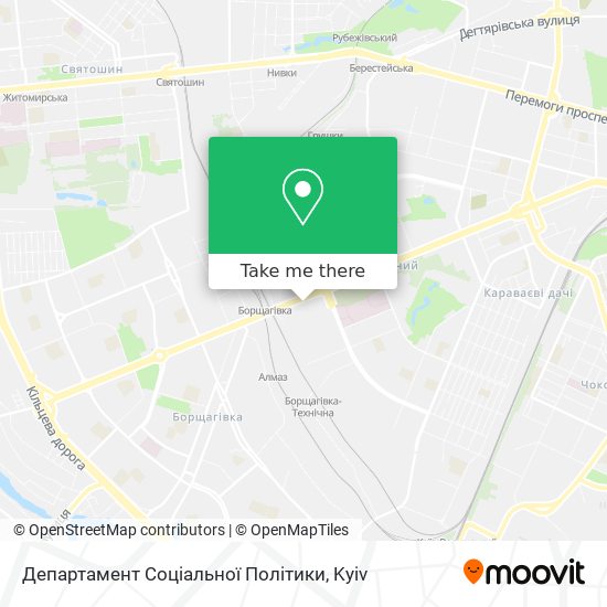 Департамент Соціальної Політики map