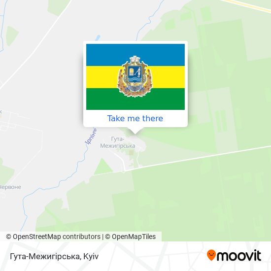Гута-Межигірська map
