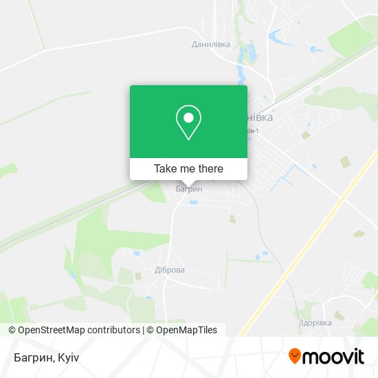 Багрин map