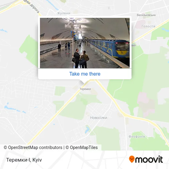 Карта Теремки-І