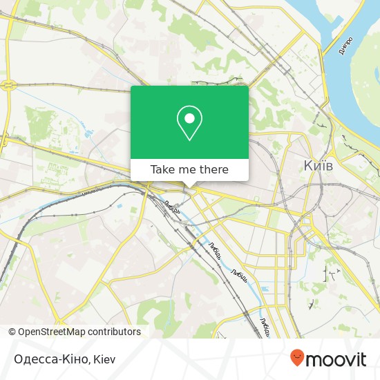 Одесса-Кіно map