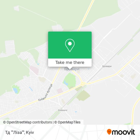 Тд ""Ліза"" map