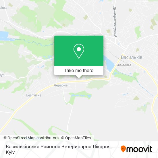 Васильківська Районна Ветеринарна Лікарня map