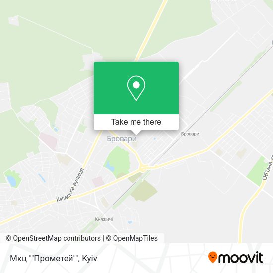 Карта Мкц ""Прометей""