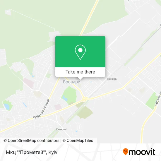 Карта Мкц ""Прометей""