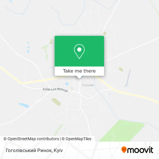 Гоголівський Ринок map