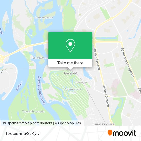 Троєщина-2 map