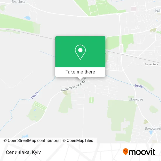 Селичівка map