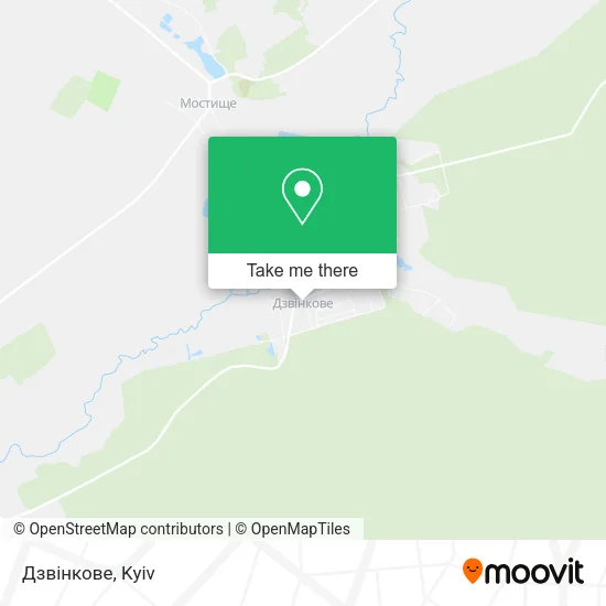 Карта Дзвінкове