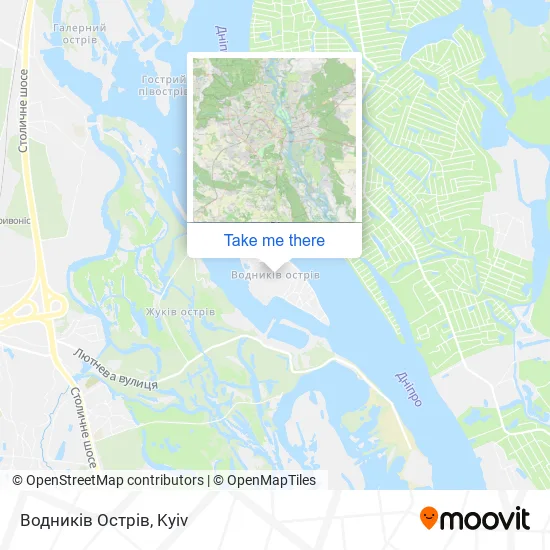 Карта Водників Острів