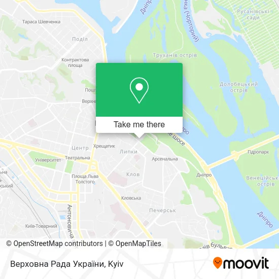 Карта Верховна Рада України