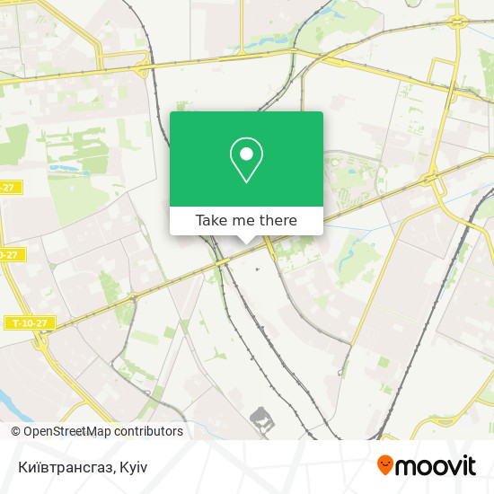 Київтрансгаз map