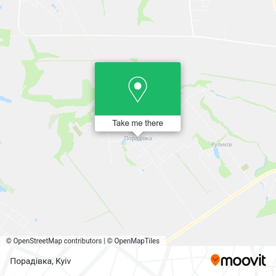 Карта Порадівка