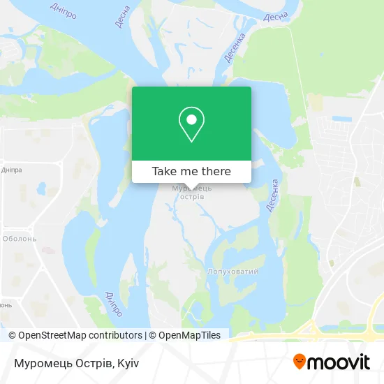 Муромець Острів map