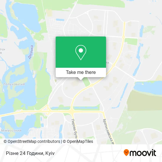 Карта Різне 24 Години