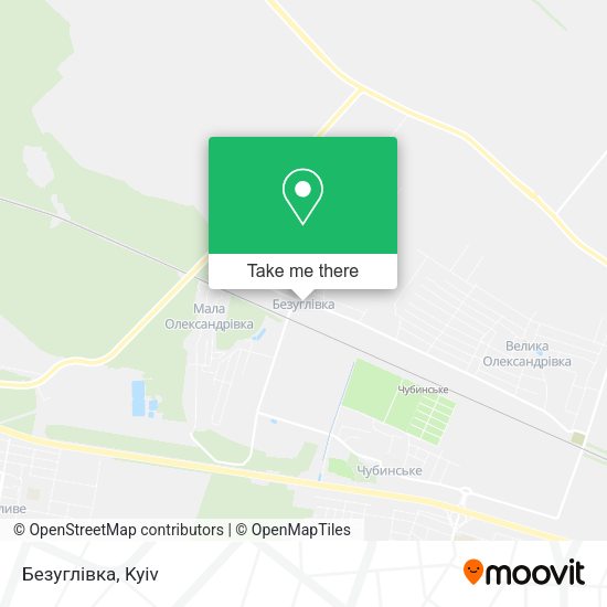 Карта Безуглівка