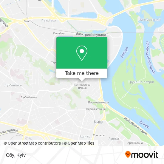 Карта Сбу