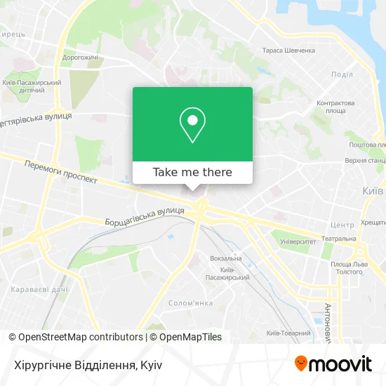 Хірургічне Відділення map