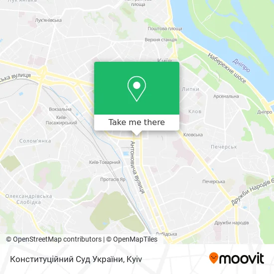Конституційний Суд України map